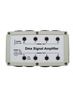 8 output 3pin DMX Splitter / Buffer
